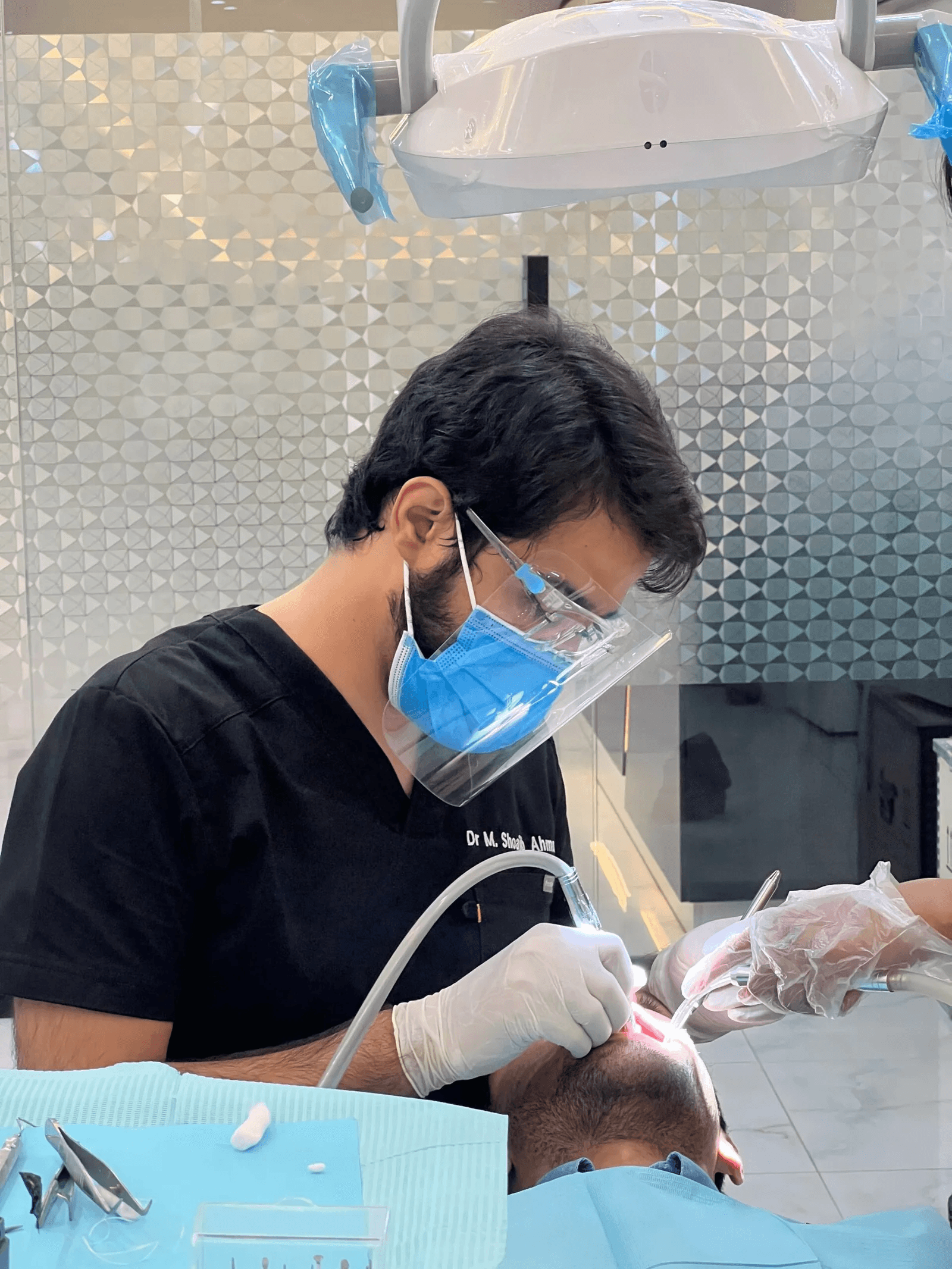 Home service smile assessment